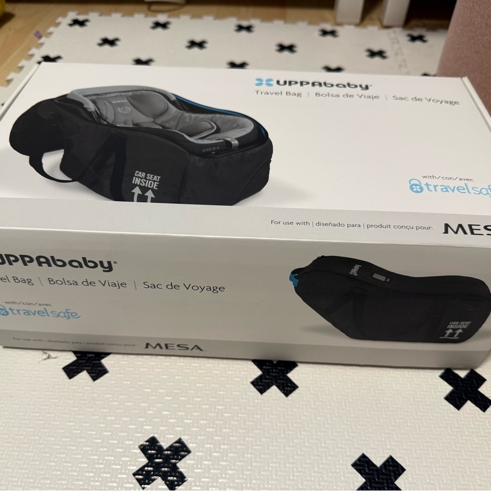 UPPABABY Brand new Black Travel Bag for UPPABABY car seat.